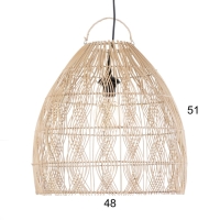 Светильник потолочный из ротанга "Альдо" 1х120Вт, Е27, 45х45х45 см Светильник потолочный из ротанга "Альдо" 1х120Вт, Е27, 45х45х45 см