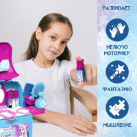 Набор игровой стилиста-парикмахера, в рюкзачке &laquo;Студия красоты&raquo;, Холодное сердце