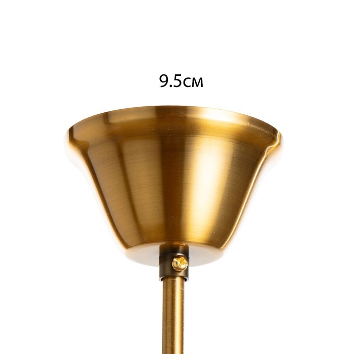 Люстра "Фломи" 4хЕ14 40Вт черно-золотой 60х73х60 см BayerLux