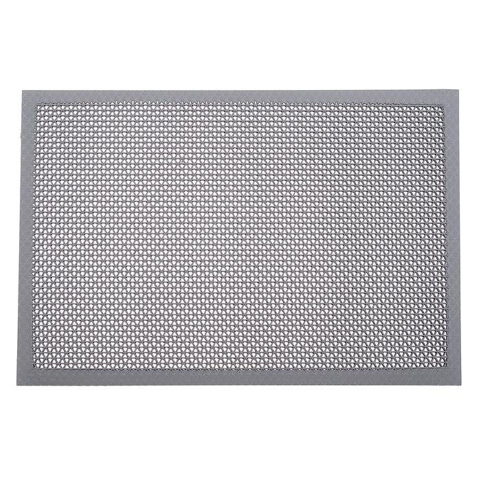 Коврик резиновый &laquo;ТВИСТ&raquo;, 40&times;60 см, h=4,5 мм, цвет серый