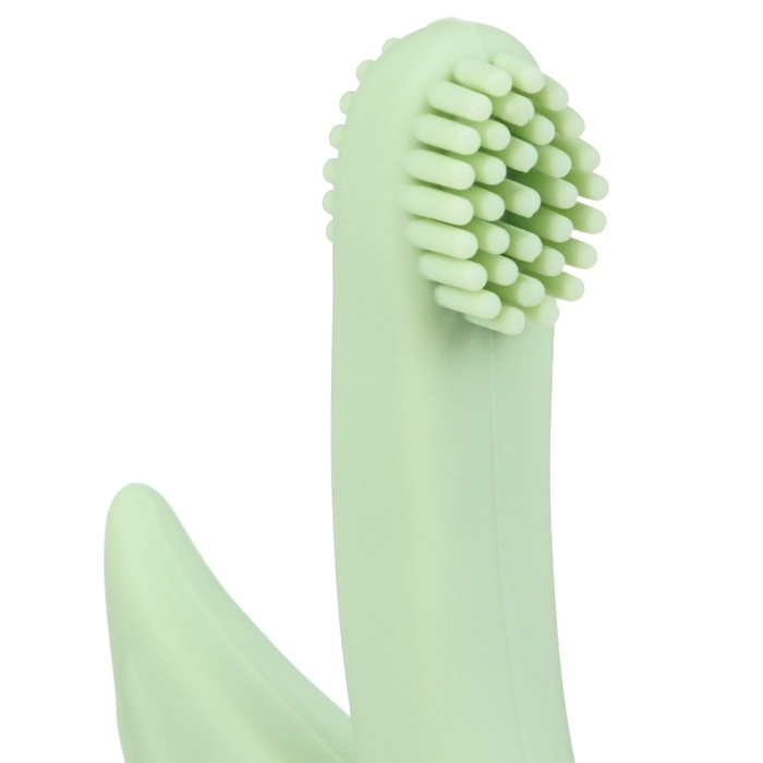 Прорезыватель - щеточка силиконовый «Лебедь», на присоске, цвет зелёный, Крошка Я Прорезыватель - щеточка силиконовый «Лебедь», на присоске, цвет зелёный, Крошка Я