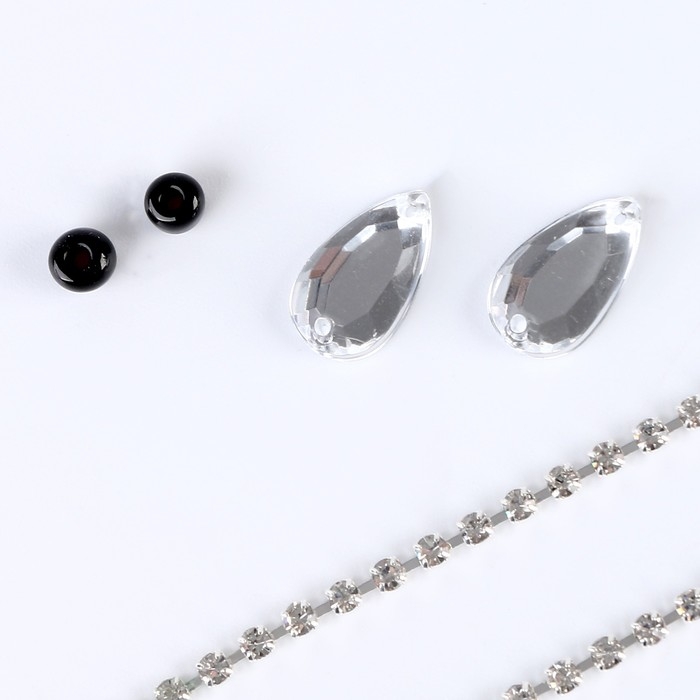 Вышивка бисером. Брошь &laquo;Сказочный зайчик&raquo;, набор для творчестваа