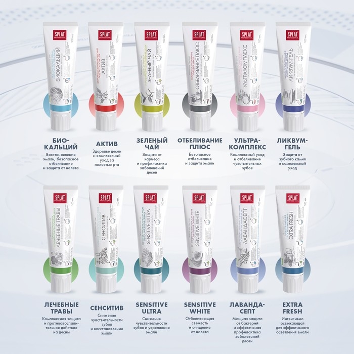 Зубная паста Splat Professional компакт Лечебные травы 40мл