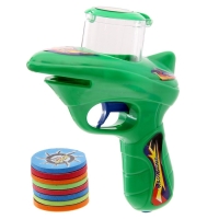 Пистолет &laquo;Диско страйк&raquo;, стреляет дисками, цвета МИКС