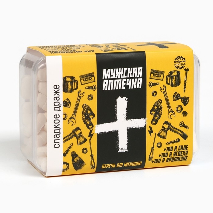 Драже Конфеты - таблетки &laquo;Мужская аптечка&raquo;: 50 г