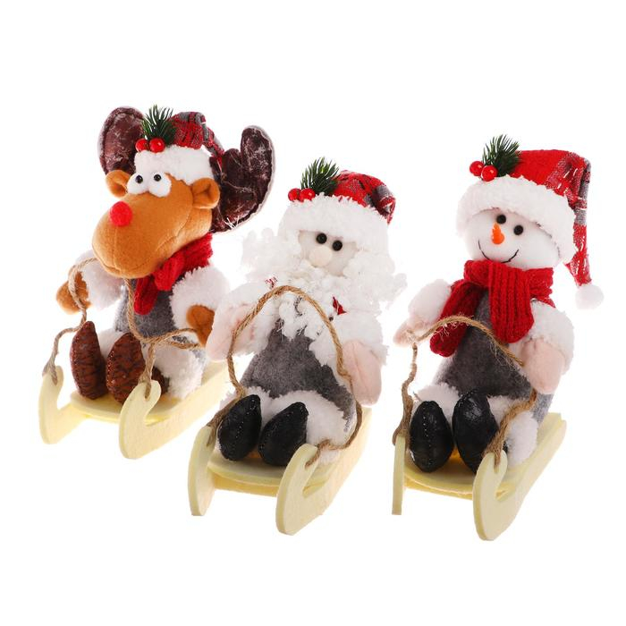 Мягкая игрушка &laquo;Новый год&raquo;, виды МИКС