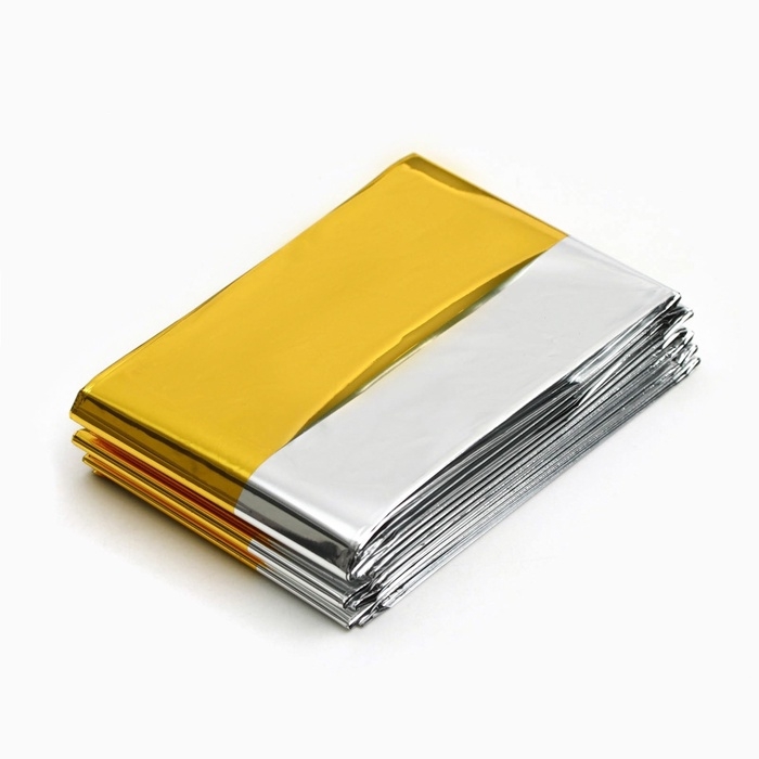 Термоодеяло Термоодеяло "Аdventure", 130*210 см, цвет золотистый, набор 5 шт