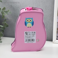 Копилка металл "Филин очковый" МИКС 16х13х6,5 см Копилка металл "Филин очковый" МИКС 16х13х6,5 см