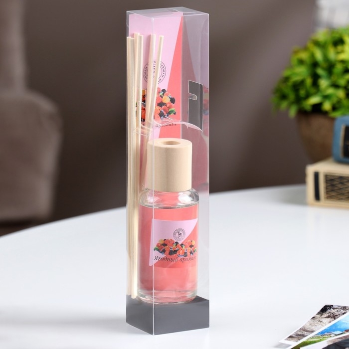 Диффузор ароматический Диффузор ароматический "Модерн", 50 мл, ягодный, "Богатство Аромата"