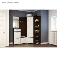 Тумба высокая Ника, 500х354х1115, Венге/Лоредо