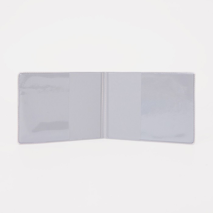 Обложка для студенческого билета, цвет белый/чёрный