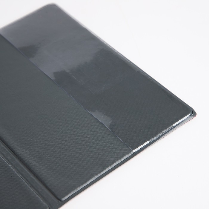 Обложка для паспорта, цвет бордовый