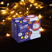 Гирлянда &laquo;Нить&raquo; 5 м, IP20, белая нить, 50 LED, свечение жёлтое, 8 режимов, 220 В