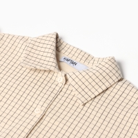 Рубашка детская с воланом KAFTAN р.30 (98-104 см)