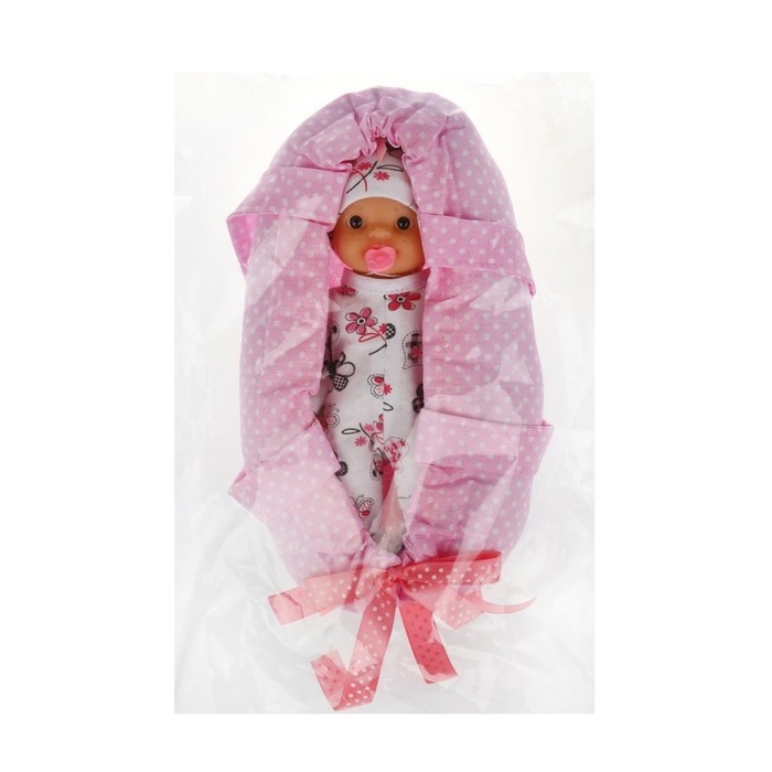 Пупс &laquo;Эля&raquo; в переноске, 22 см