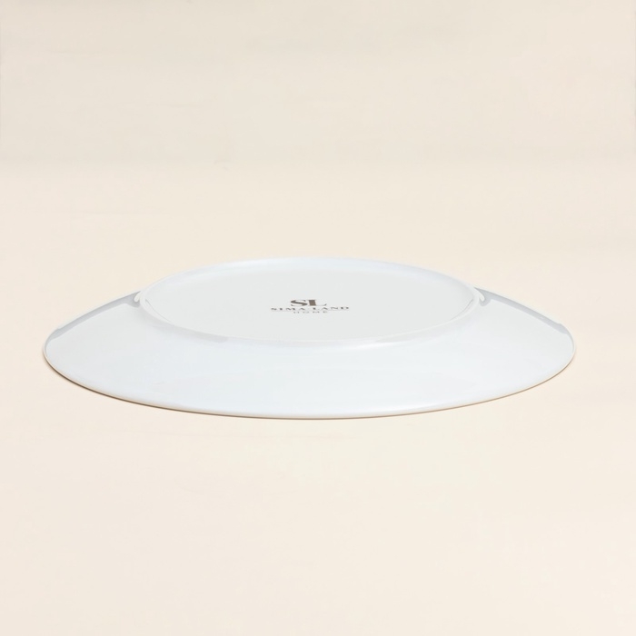 Тарелка SL Home «Фете дэ ла мойсон», d=20 см, обеденная, фарфор Тарелка SL Home «Фете дэ ла мойсон», d=20 см, обеденная, фарфор