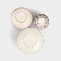 Набор посуды "Восточный", керамика, желтый, 18 предметов: 6 шт-20 см, 6 шт-25 см, 6 шт-15 см 700 мл , 1 сорт, Иран Набор посуды "Восточный", керамика, желтый, 18 предметов: 6 шт-20 см, 6 шт-25 см, 6 шт-15 см 700 мл , 1 сорт, Иран