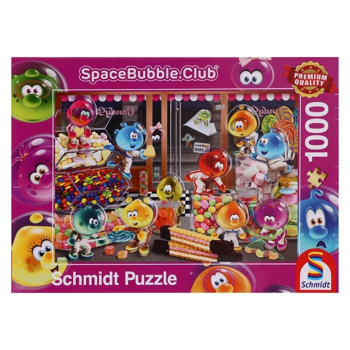 Пазл «Космическое путешествия - в кондитерской», 1000 элементов Пазл «Космическое путешествия - в кондитерской», 1000 элементов