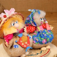 Оберег &laquo;Неразлучники&raquo;, семейный, микс