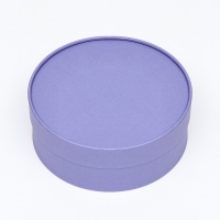 Подарочная коробка "Нежность" фиолетовая, завальцованная без окна, 20.5 х 7 см