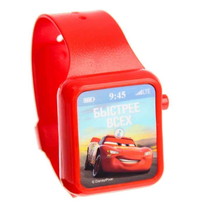 Часы музыкальные &laquo;Тачки&raquo;, звук, Disney