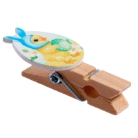 Прищепки декоративные &laquo;Цыплята&raquo; набор 10 шт., 1.5 &times; 12 &times; 14 см