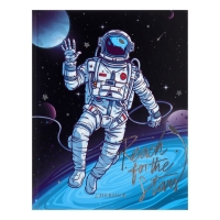 Дневник для 1-4 классов, "Космос", твердая обложка 7БЦ, матовая ламинация, тиснение фольгой, 48 листов Дневник для 1-4 классов, "Космос", твердая обложка 7БЦ, матовая ламинация, тиснение фольгой, 48 листов