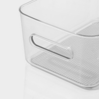 Контейнер для хранения LaDо́m, 30,5&times;20&times;12 см, цвет прозрачный