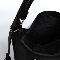 Сумка-тоут на молнии, цвет чёрный Сумка-тоут на молнии, цвет чёрный