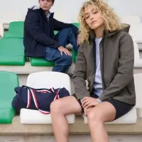 Куртка софтшелл с капюшоном женская Race Women, темно-синяя, размер 3XL