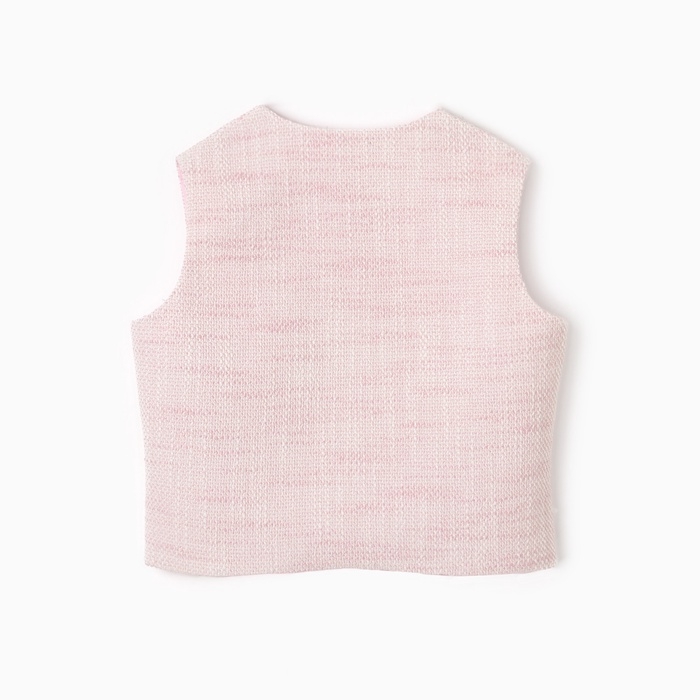 Жилетка для девочки, MINAKU :Party Dress, цвет розовый, рост 122 см