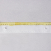 Штора для ванны Доляна &laquo;Лайн&raquo;, 180&times;180 см, EVA, цвет белый