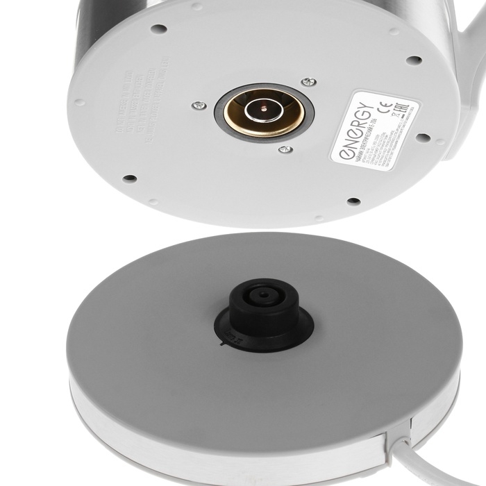 Чайник электрический ENERGY E-206, стекло, 1.7 л, 2200 Вт, серый Чайник электрический ENERGY E-206, стекло, 1.7 л, 2200 Вт, серый