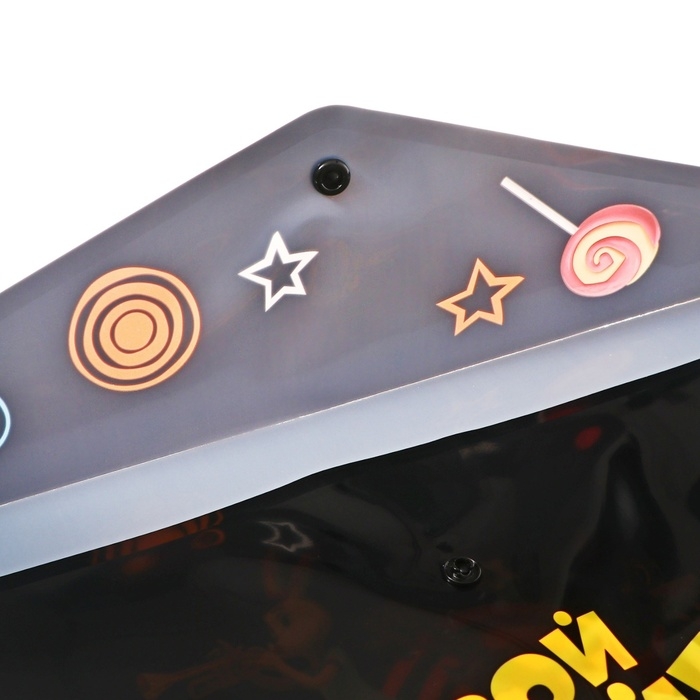 Папка-конверт на кнопке А4, 160 мкм, ErichKrause "Ну, Погоди! Каникулы", непрозрачная, глянцевая, микс