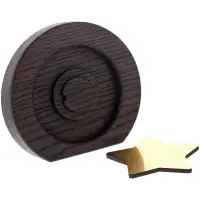 Стела Constanta Dark, с золотистой звездой