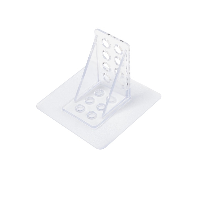 Полкодержатель с клейкой поверхностью ТУНДРА, прозрачный, набор 8 шт. Полкодержатель с клейкой поверхностью ТУНДРА, прозрачный, набор 8 шт.