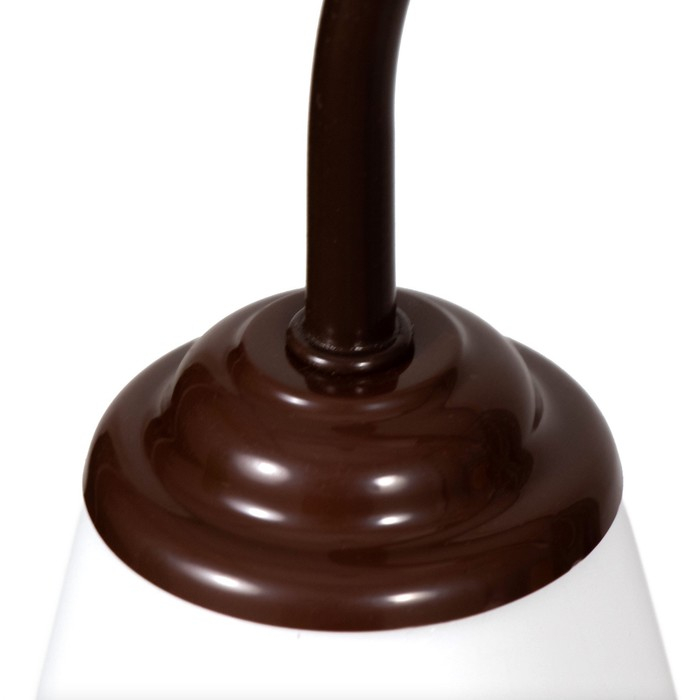 Торшер "Симпл" 2x15Вт E27 коричневый 32х28х150см.