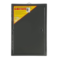 Люк ревизионный "ВИЕНТО" ДР2540, 250 х 400 мм, с ручкой, пластик, серый Люк ревизионный "ВИЕНТО" ДР2540, 250 х 400 мм, с ручкой, пластик, серый