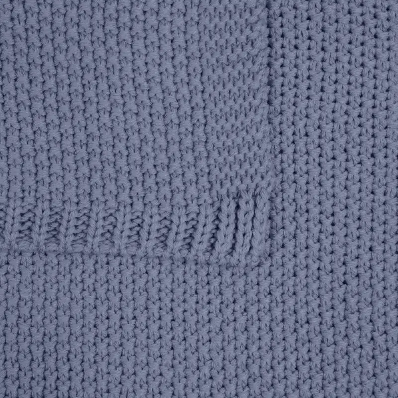 Плед Longview, серо-синий (сланец)