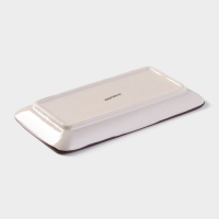 Блюдо керамическое прямоугольное &laquo;Искушение&raquo;, 20&times;11&times;2 см, цвет розовый