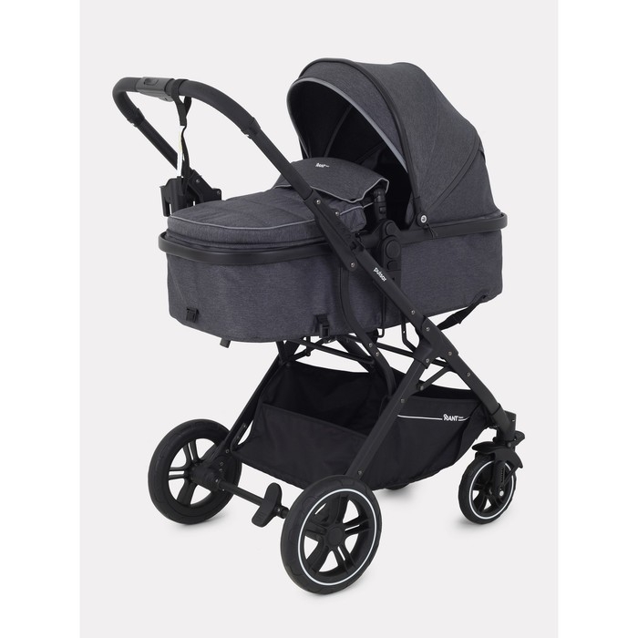Коляска детская трансформер 2 в 1 RANT basic &laquo;PULSAR&raquo; RA160, цвет серый
