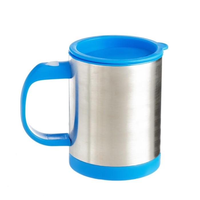 Термокружка, 350 мл, Экземпляр Термокружка, 350 мл, Экземпляр "Я мешаю, ты мечтаешь", саморазмешивающая, 11.5х8.9см