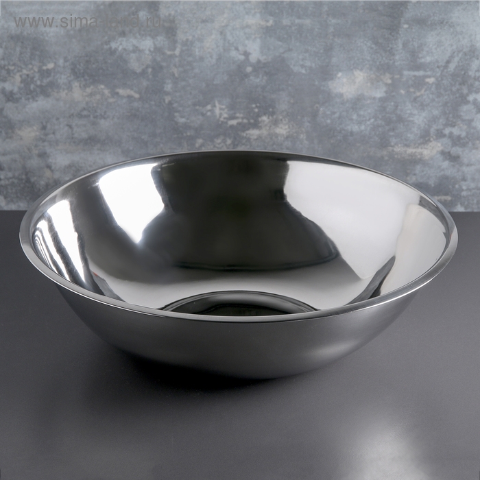 Таз из нержавеющей стали, 12 л, d=44 см Таз из нержавеющей стали, 12 л, d=44 см