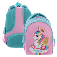 Рюкзак школьный 38,5 х 26 х 17 см, эргономичная спинка, Hatber Primary School "Единорог-принцесса" Рюкзак школьный 38,5 х 26 х 17 см, эргономичная спинка, Hatber Primary School "Единорог-принцесса"