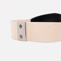 Ремень женский на кнопках, ширина 8 см, цвет бежевый Ремень женский на кнопках, ширина 8 см, цвет бежевый