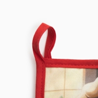 Новый год. Прихватка Этель Сookies саржа, 19х19см,100% хл,ватин 250г/м2