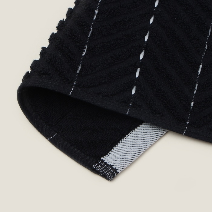 Коврик махровый SL HOME: Lines Коврик махровый SL HOME: Lines "Дарк Маре" 50х70 см, 100% хлопок, 750 г/м2