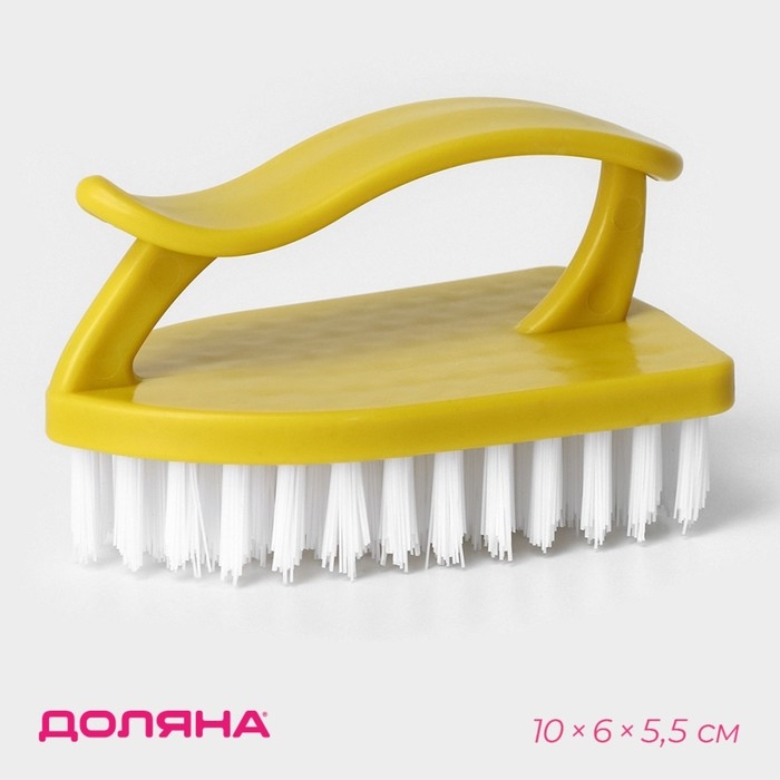 Щётка - утюжок Доляна, 10&times;6&times;5,5 см, цвет МИКС