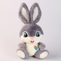 Мягкая игрушка &laquo;Зайка&raquo;, 21 см, серая