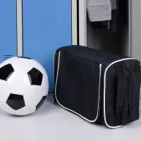 Сумка для обуви Equipex, черная с белым